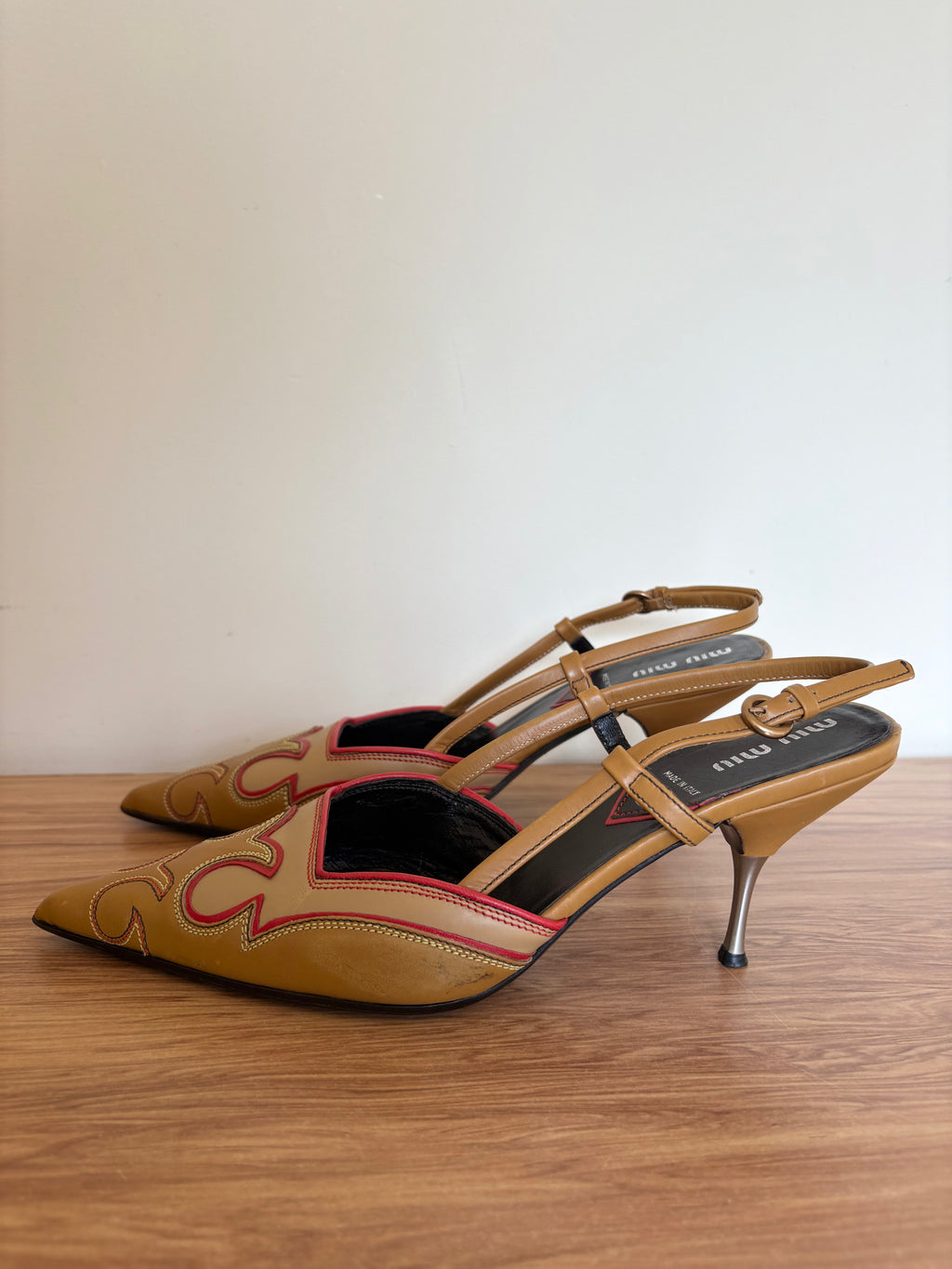 Miu Miu slingback pumps western era (37)