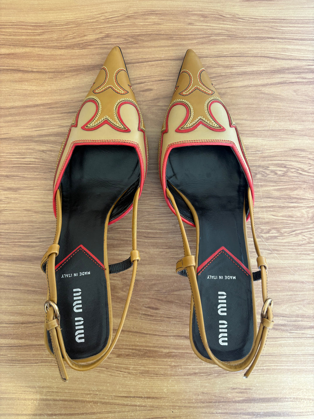 Miu Miu slingback pumps western era (37)