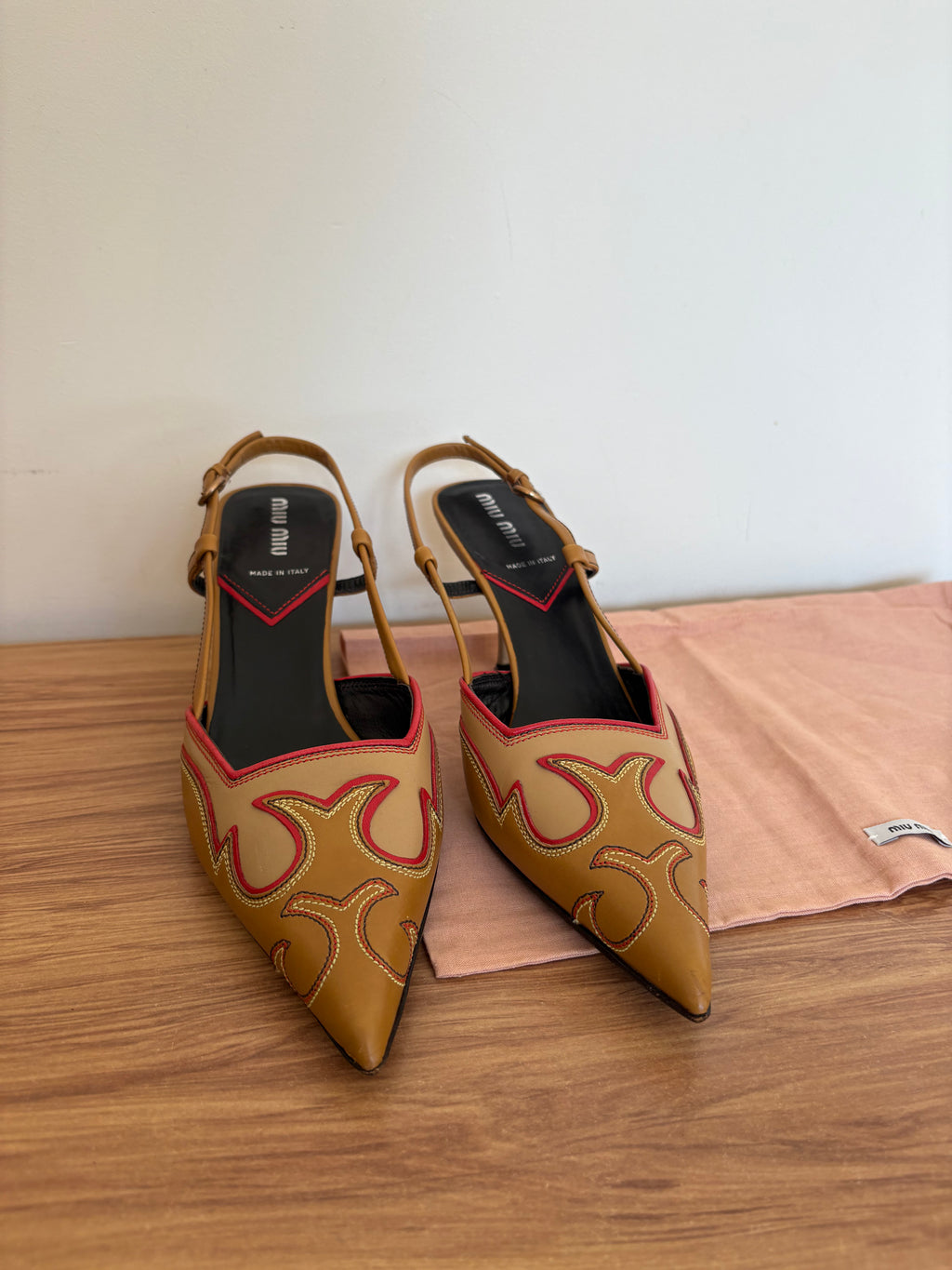 Miu Miu slingback pumps western era (37)