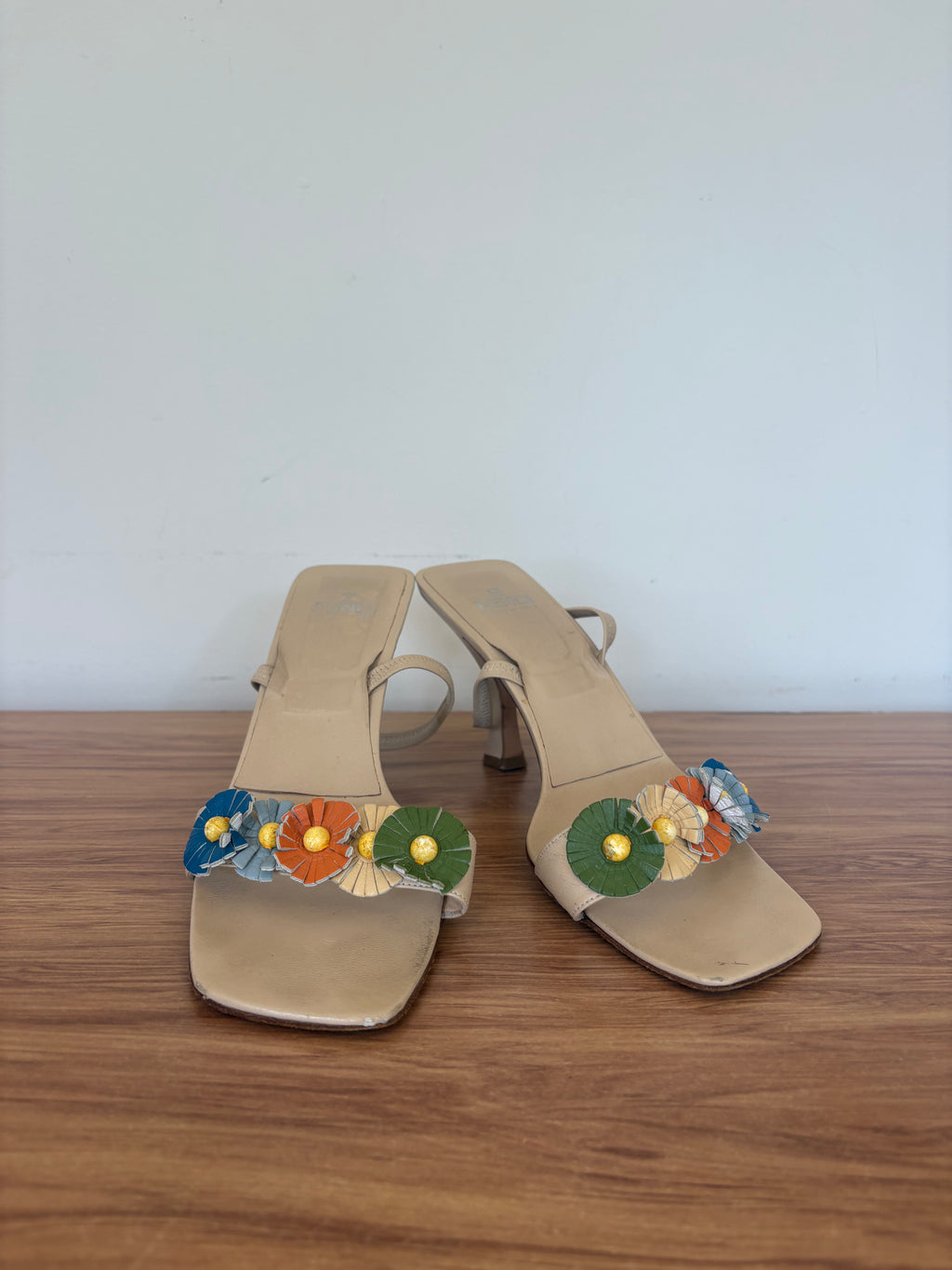 Fendi slingback flower kitten mules S/S 1998 (37)