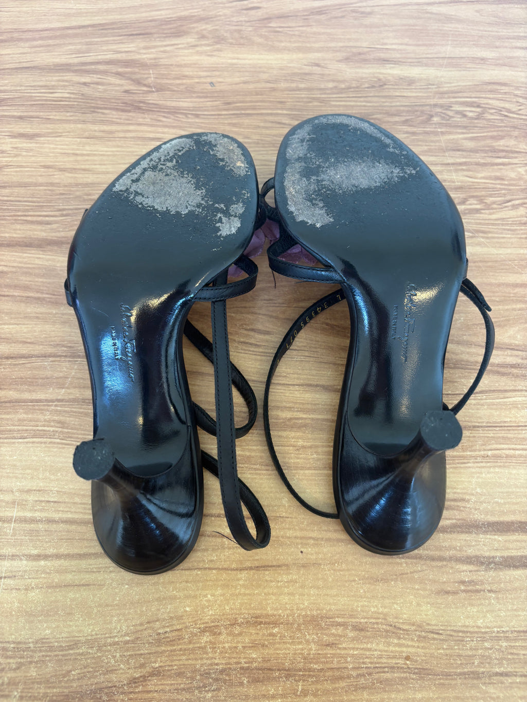 Salvatore Ferragamo strappy flower mules S/S 2004 (36)